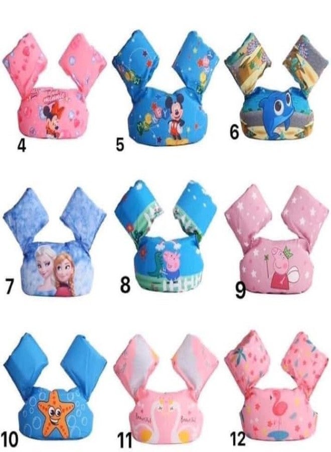 Veemok Swimming Aid for Toddlers Kids Swim Vest with Arm Floaties Set - Inflatable Flotation Swimming Aid for Ages 2-6 | Soft, Comfortable Safety Swim Gear for Boys | Girls - Multi-Design (Pack-1) - Image 3